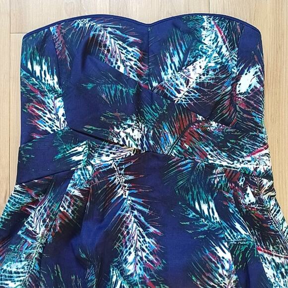 Club Monaco Nelly Palm Print Mini Dress 6 NWT - Picture 8 of 14